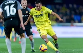 Carlos Bacca, delantero colombiano.