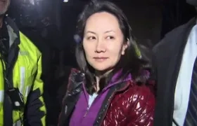 Meng Wanzhou, hija del fundador de Huawei.