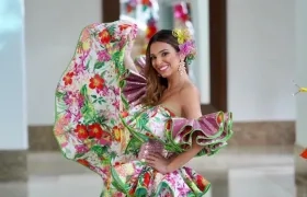 La Reina del Carnaval de Barranquilla, Carolina Segebre Abudinen.