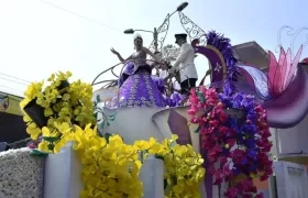 La Reina Carolina Segebre entregó toda su alegría al público cambambero.