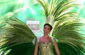 La Reina del Carnaval de Barranquilla, Carolina Segebre Abudinen.