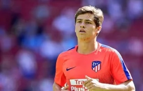 Andrés Solano, lateral izquierdo del Atlético de Madrid. 