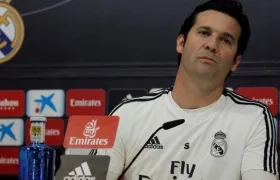 Santiago Solari, entrenador del Real Madrid. 