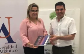 Maryluz Stevenson, rectora de la Universidad del Atlántico.