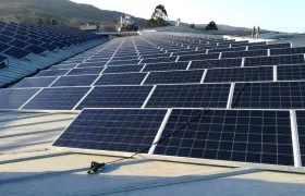 Imagen de referencia de energía fotovoltaica.