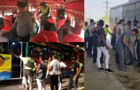 Los operativos son en las vías por donde transitan los buses intermunicipales.