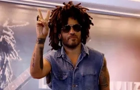 El músico estadounidense Lenny Kravitz.