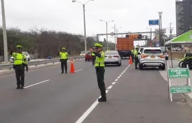Control riguroso a conductores en las vías.