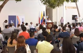 Acto de inauguración.