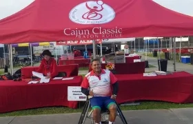 Eliécer Oquendo, tenista del Atlántico. 