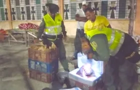 La Policía, a través del Grupo de Policía Ambiental, realizó el operativo.