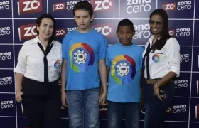 Integrantes de la Fundación Fundautismo en Barranquilla.