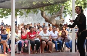 La actriz Luly Bossa.