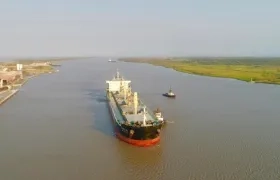 La más reciente batimetría mostró cambios en las condiciones del canal.