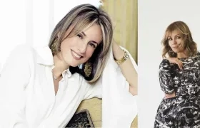 Las diseñadoras Silvia Tcherassi y Lina Cantillo.