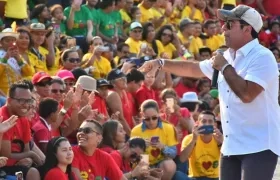 El Alcalde de Barranquilla, Alejandro Char.