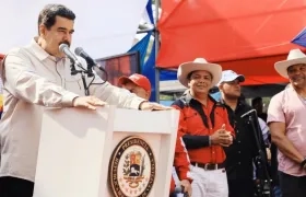 El Presidente de Venezuela, Nicolás Maduro.