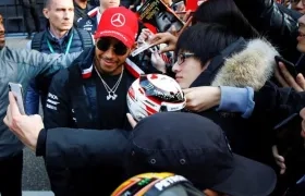 El piloto británico Lewis Hamilton.