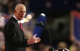 El senador estadounidense Rick Scott.