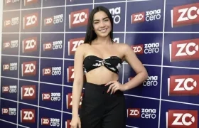 La cantante Salomé Camargo.