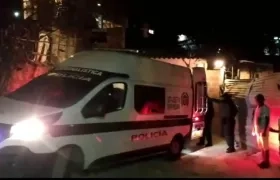 Lugar donde ocurrió el doble crimen en Puerto Colombia.