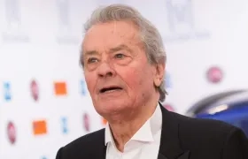 El actor francés Alain Delon.