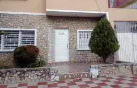 La casa donde fue cometido el asalto.