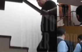 En la foto se observa los últimos minutos de vida de Alan García.