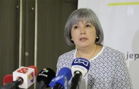 Patricia Linares, presidenta de la JEP.