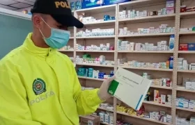 Los medicamentos de contabando fueron hallados en la Calle 30, según la Polfa.