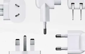 Los adaptadores afectados son de color blanco, de tres clavijas (modelo británico).