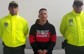 Alias 'Billete' en su reciente captura.