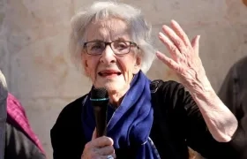 La poeta uruguaya Ida Vitale.