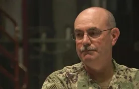 John Ring, saliente Comandante de la Cárcel de Guantánamo.