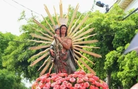 Virgen de Nuestra Señora del Rosario.