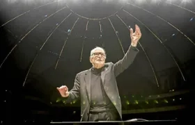 El músico Ennio Morricone.