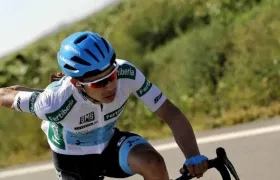 El colombiano Miguel Ángel "Supermán" López