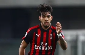 Lucas Paquetá, jugador del AC Milán. 