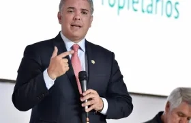 Iván Duque, presidente de Colombia.