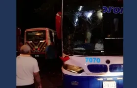 Vehículos involucrados en el accidente.