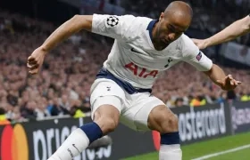 Lucas Moura, jugador brasileño. 