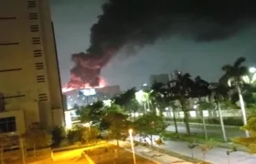 Imagénes del Incendio.