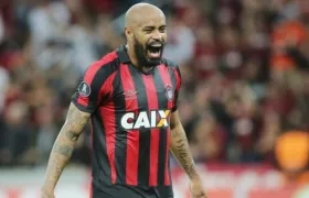 Thiago Heleno, jugador del Paranaense. 