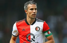  Robin van Persie, delantero holandés. 