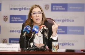 María Fernanda Suárez, Ministra de Minas y Energía.