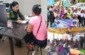 Las 18 uniformadas serán enlace con las mujeres víctimas de violencia intrafamiliar en el Atlántico.