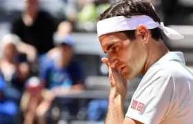 Tenista suizo Roger Federer.