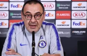 Maurizio Sarri, entrenador del Chelsea.