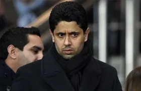 El presidente del París Saint Germain (PSG), Nasser Al Khelaifi.