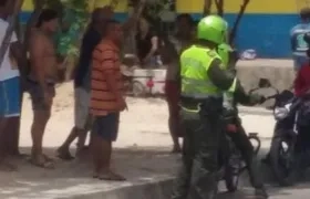 Lugar donde resultó herida una mujer en la Ciudadela Metropolitana